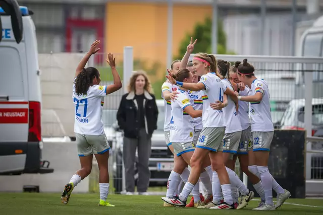Die SKN Frauen führen ihre Siegesserie fort.  | Foto: GEPA pictures