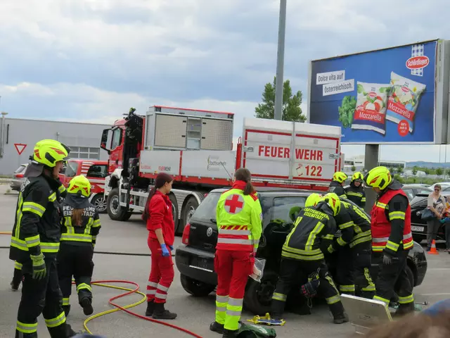 Eine beeindruckende Showübung. 
