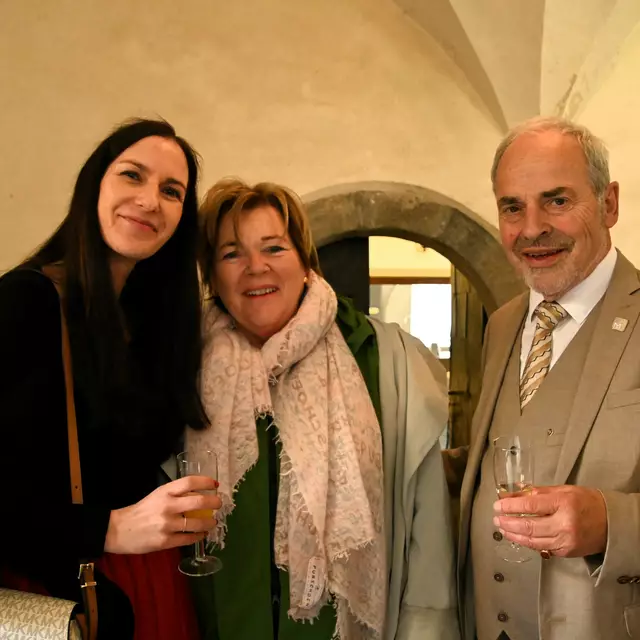 Stefanie Glabitschnig, Doris Eschig und Bernhard Zlanabitnig