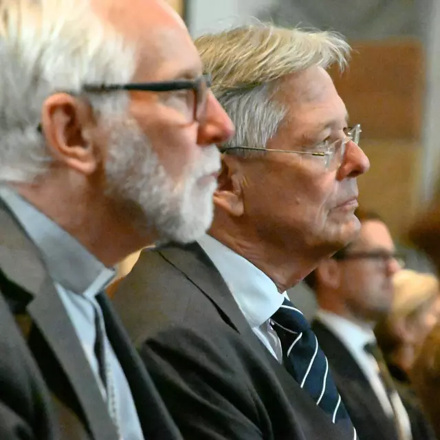 Andächtige Zuhörer