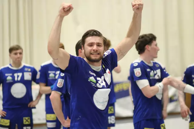 Paolo Roki freut sich nach Spielende. | Foto: arbes