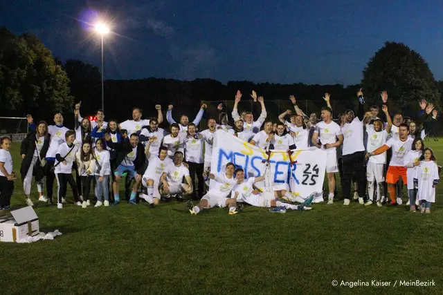 Am Ende des Tages kann sich der SV Welgersdorf verdient über den Meistertitel freuen.  | Foto: Angelina Kaiser