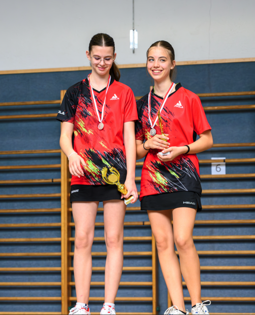 Lara Mehadzic und Annabella Mösl zählen zu den Aushaängeschildern der Sektion Tischtennis des SV Völs. | Foto: privat