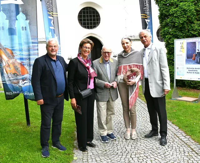 Kurt und Ursula Jöbstl, Wilfried Koller, Annemarie und Hans Müller