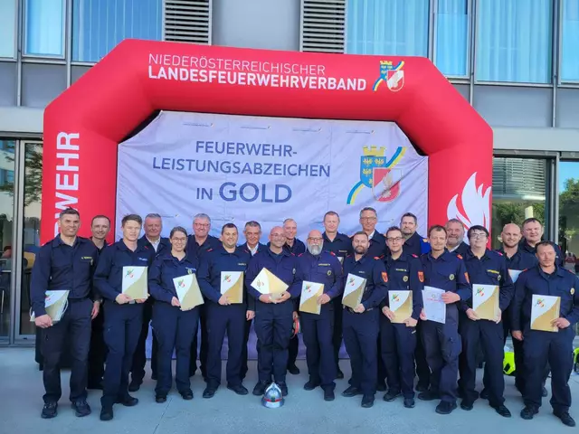 Alle Maturanten auf einen Blick | Foto: Bkdo Amstetten / Zarl