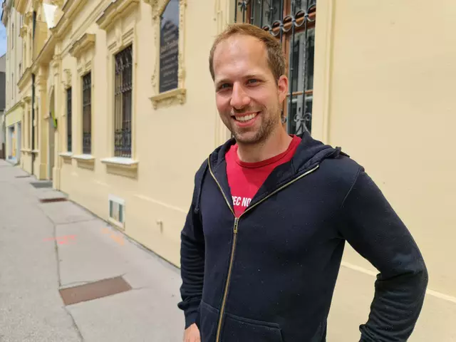 Michael Lechner ließ es sich nicht nehmen, bei der Challenge St. Pölten vorbeizuschauen