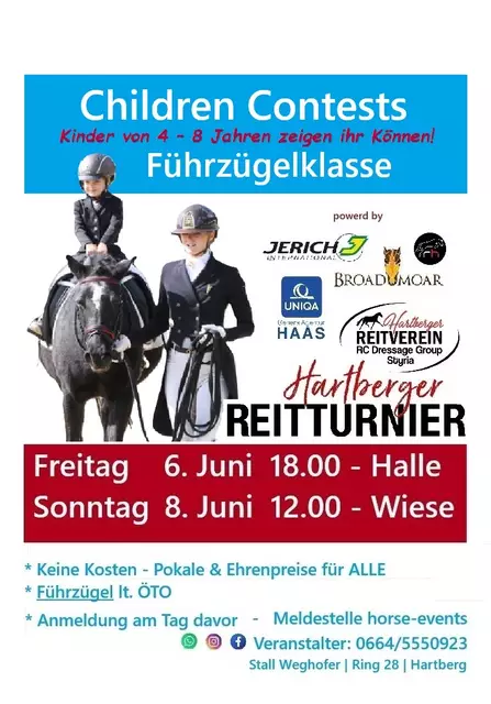 Führzügel | Foto: Hartberger Reitverein "RC Dressage Group Styria"