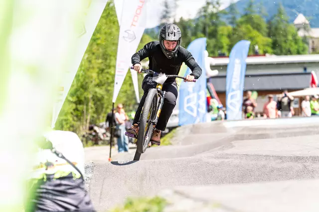 Beim zweiten Rennen der Austrian Pumptrack Series (APS) in Bruck an der Glockner Straße reichte es nur für Platz vier in der Österreichischen Wertung. | Foto: Ole Kliem