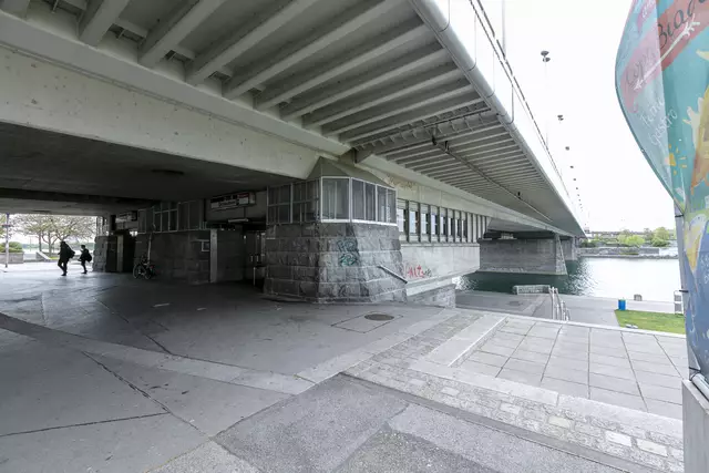 Der Raub soll sich am 29. März um 20.30 Uhr bei der U1-Station Donauinsel zugetragen haben. | Foto: Manfred Helmer / Wiener Linien