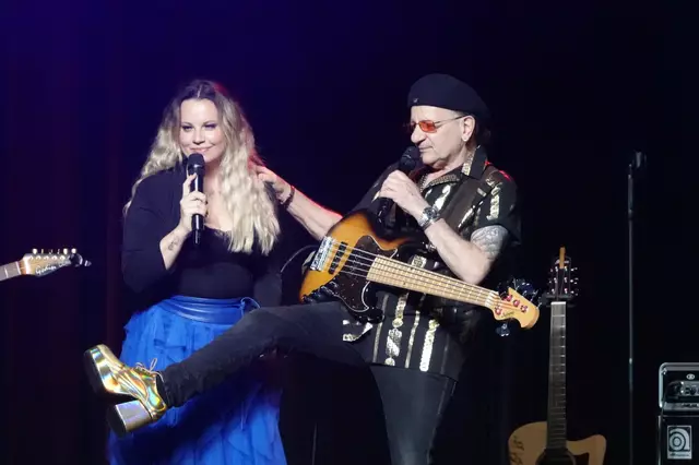 Ob die "Goldböcke" mitverantwortlich waren für einen gelungenen Abend? Das können wohl nur die anwesenden Besucherinnen und Besucher beurteilen. | Foto: Michael Blinzer