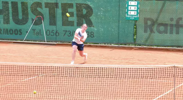 Emma Steiner holte einen Punkt für die Ehrwalder Heimmannschaft. | Foto: Weber