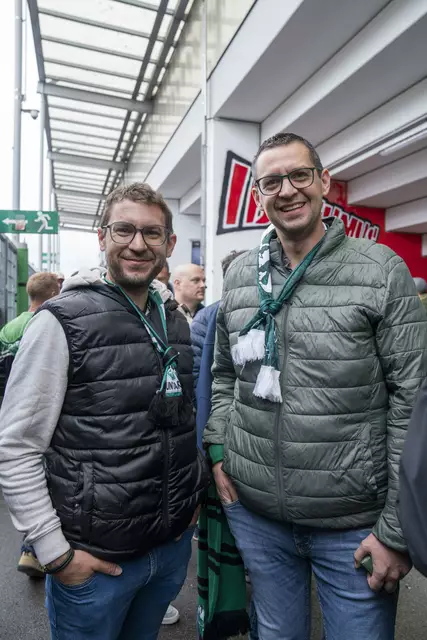 Reinhard Buttinger und Johannes Fellner waren ebenfalls in der Innviertel Arena. | Foto: eventflix/Lara Mayer