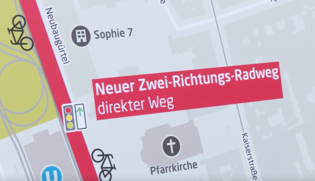 Ein neues Projekt der Wiener Radweg-Offensive soll Erleichterung am Neubaugürtel bringen. | Foto: Andreas Pölzl/MeinBezirk
