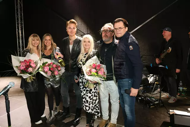 Beim Open Air Konzert. | Foto: Marktgemeinde Michelhausen