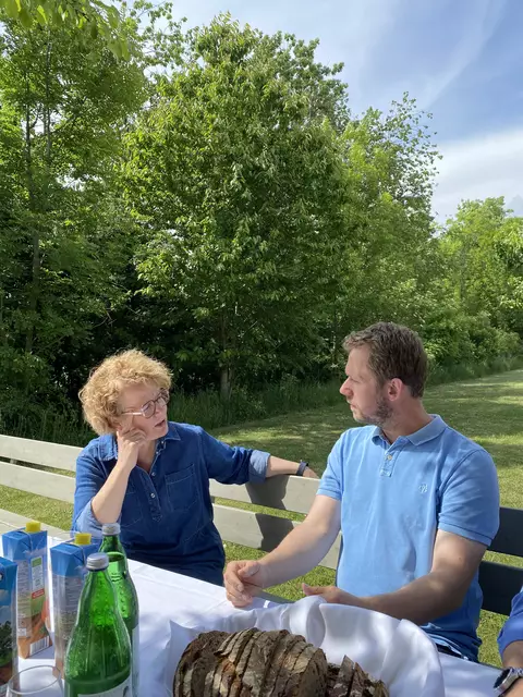 Ehrliche Gespräche und konkrete Anliegen: Nah dran an der Arbeitswelt im Bezirk. | Foto: ÖVP Hollabrunn