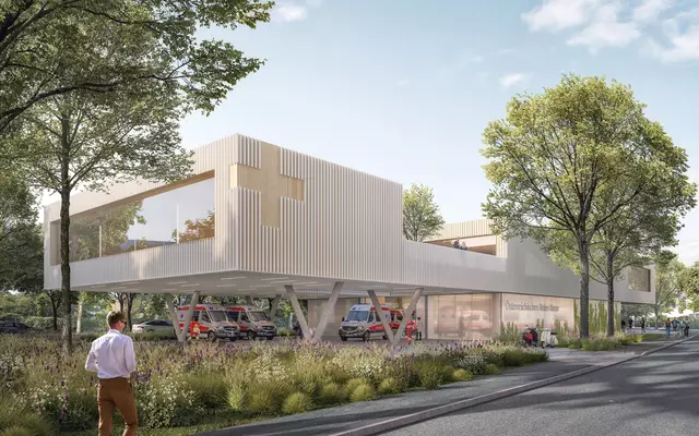 Bis 2027 sollen die Bauarbeiten der Station abgeschlossen sein. | Foto: MEGATABS architekten ZT GmbH