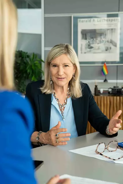Monika Unterholzner: Rund 80 Prozent unserer Fahrzeuge sind heute bereits CO₂-frei unterwegs – vor allem dank unserer erfolgreichen Straßenbahnen und U-Bahnen, die auch bei den Fahrgästen sehr stark genutzt werden. | Foto: Martin Baumgartner