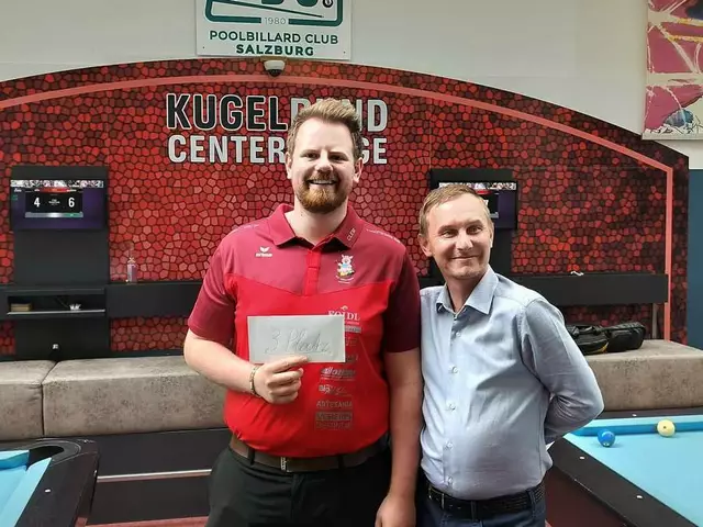 Der strahlende Dritte des 3. Austrian Grand Prix Clemens Schober | Foto: Tiroler Billardverband