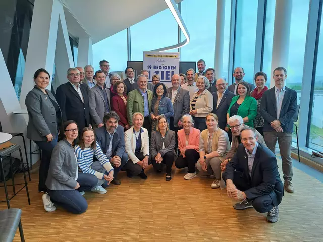 Vertreter der 19 LEADER-Regionen beim Obleute-Treffen im Haus der Digitalisierung in Tulln profitieren von Vernetzung und Austausch. | Foto: eisenstrasse.info
