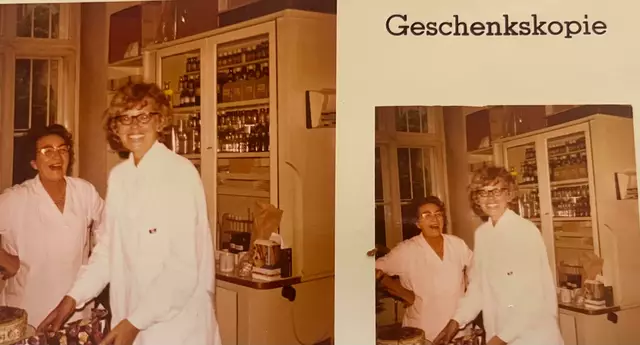 Jahrelang führte Edith ihre Tätigkeit als Apothekerin mit großer Leidenschaft durch. | Foto: zVg