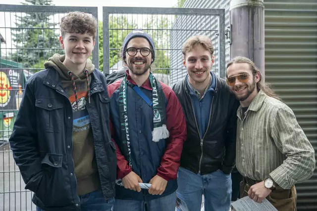 David Lentner, Jakob Reitinger, Moritz Himsl und Pablo Sageder. | Foto: eventflix/Lara Mayer