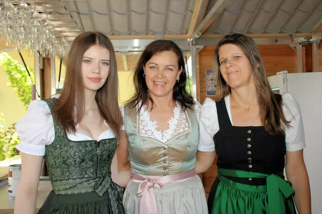 In Gießenberg war beim Fest der Sinne auch Tracht angesagt. | Foto: Cescutti
