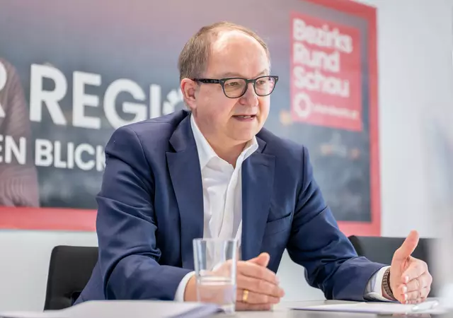 Martin Winkler (62) stand an der Spitze eines Finanzberatungsunternehmens. Der gebürtige Katsdorfer kehrte aus Wien nach Oberösterreich zurück und ist einziger Kandidat für die Direktwahl als Landesparteivorsitzender SPÖ. | Foto: MeinBezirk/Siegl