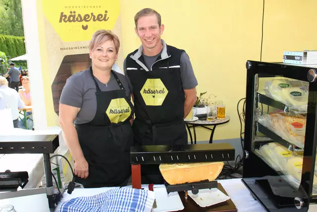 Die Mooskirchner Käserei durfte beim Fest der Sinne nicht fehlen. | Foto: Cescutti
