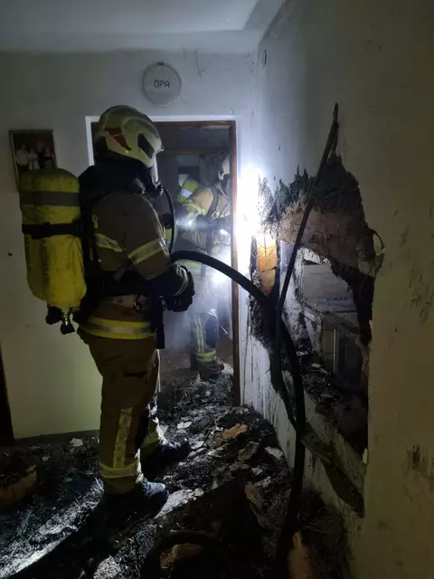 Die Freiwillige Feuerwehr (FF) St. Michael war am 23. Mai 2025 zu einem Brandeinsatz im Ortsteil Fell alarmiert worden. | Foto: FF-St.Michael