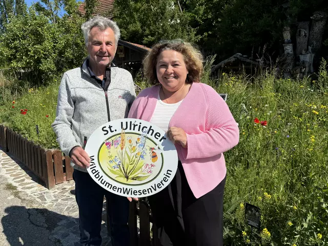 Obmann Johann Kimberger und Bürgermeisterin Annemarie Wolfthaler. | Foto: kai