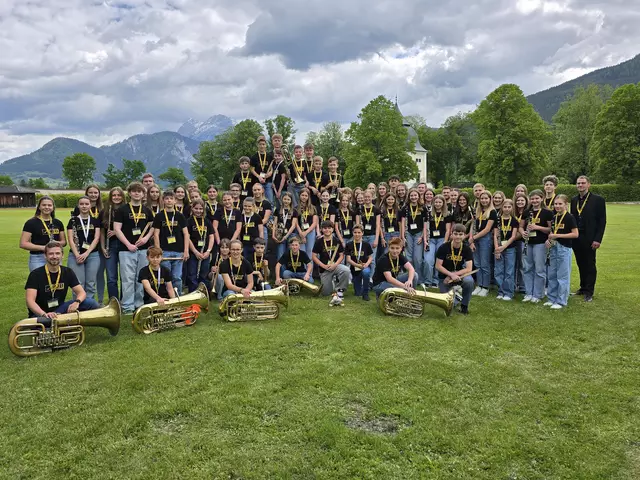 Das Paltentaler Jugendblasorchester (PJB) unter der Leitung von Peter Mayerhofer überzeugte in der Stufe BJ mit Ausdruck, Klangqualität und Spielfreude und wurde mit 92,50 Punkten Landessieger. | Foto: KK