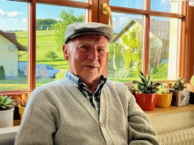 Jubilar Alois Wolfsteiner, 91 Jahre | Foto: privat