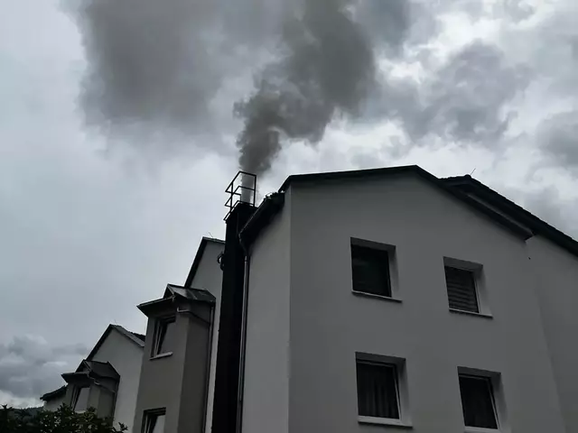 Ein Kaminbrand in einem Mehrparteienhaus in der Tauernstraße hat am Dienstagmittag einen Einsatz der Freiwilligen Feuerwehr Zell am See ausgelöst. | Foto: FF Zell am See