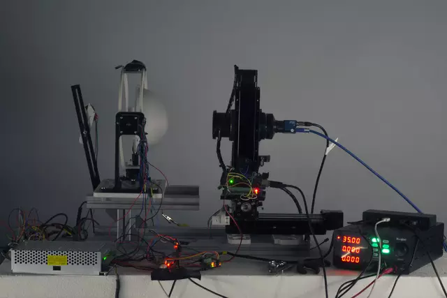 Erster Prototyp des 3D Scanners | Foto: Michael Bachhofer