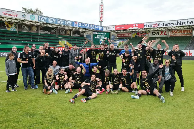 Eine Vision wurde Wirklichkeit: Der FC Hogo Hertha Wels hat den verdienten Sprung in die 2. Österreichische Liga geschafft und schreibt damit Vereinsgeschichte. | Foto: FC Hogo Hertha Wels