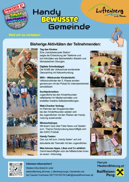 Auf Postern wie diesem stellt der Arbeitskreis seine Aktivitäten vor. | Foto: AK Junge Gemeinde