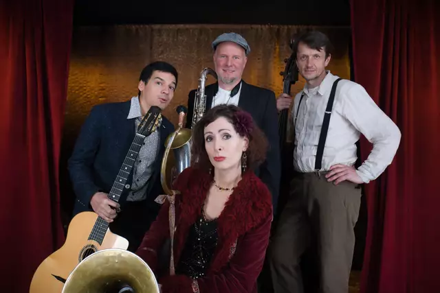 Die Weltmusikband „De Strawanza“. | Foto: De Strawanza