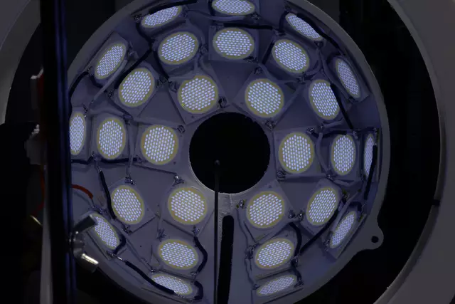 Lichtreflektor des 2. Prototyps des 3D Scanners | Foto: Michael Bachhofer