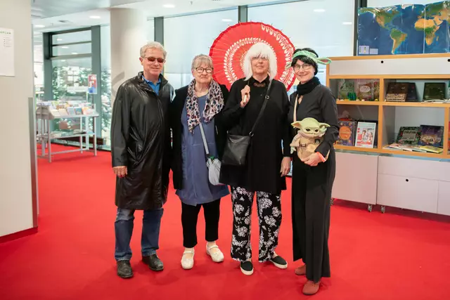 Ein buntes Event für alle Altersgruppen: In der Stadtbibliothek Salzburg und der TriBühne Lehen die dritte Auflage von NerdTopia über die Bühne. | Foto: Stadt Salzburg/Rocio Escabosa