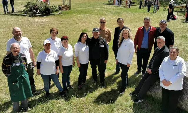 Das Organisationsteam mit Herbert Puschnik, Erwin Mayer, Martin Polzer und Bgm. Leo Ramharter. | Foto: Josef Messirek