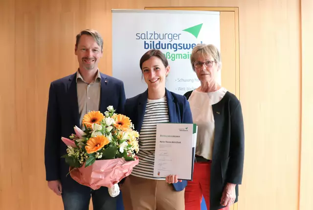 Mit Marie-Theres Bäck hat eine junge engagierte Großgmainerin die Leitung des örtlichen Bildungswerkes inne. | Foto: Salzburger Bildungswerk