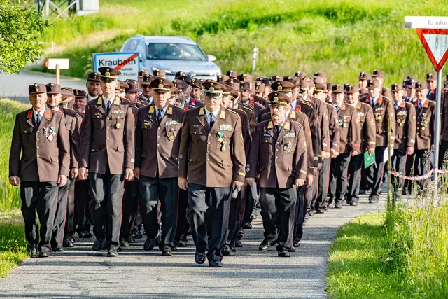 Aufmarsch zu 100 Jahre FF Kraubath | Foto: FF Kraubath