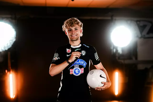 Julius Beck wird kommende Saison das Mittelfeld der Grazer unterstützen.  | Foto: SK Sturm