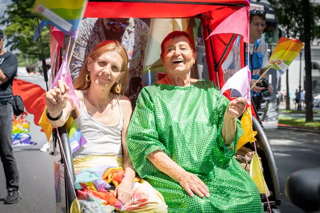 Die Häuser zum Leben sowie die Pensionistinnenklubs feiern im Juni den Pride Month mit einem bunten Veranstaltungsprogramm. | Foto: Sarah Bruckner / Häuser zum Leben