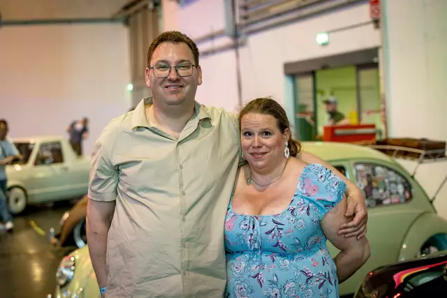 Zum ersten Mal in Kärnten: Wim und Candi aus Belgien.