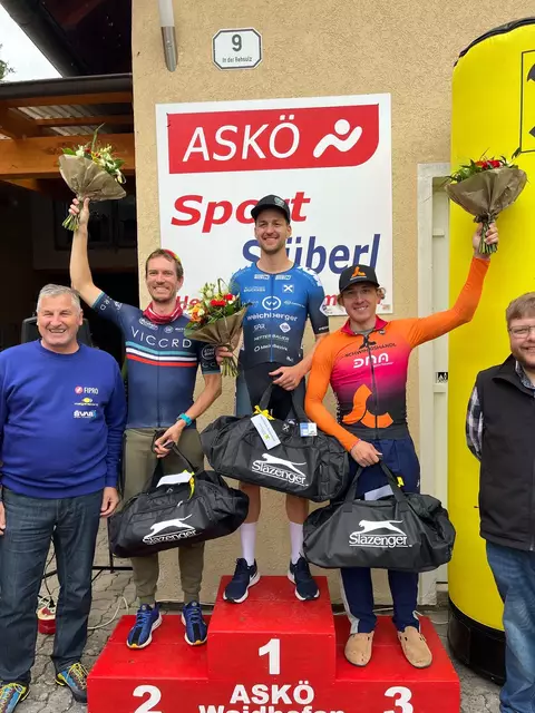 Jakob Brandl fuhr beim Radmarathon in Waidhofen an der Ybbs in der Spitzengruppe mit und holte sich nach 97 Kilometern den Tagessieg. | Foto: Team Weichberger - KTM