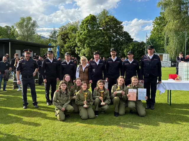 Starke Leistung zeigte die Mädchen-Bewerbsgruppe aus Bad St. Leonhard. | Foto: MeinBezirk.at