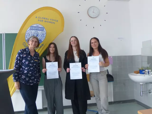Beim Redewettbewerb "Let´s talk about" zeigten junge Frauen was in ihnen steckt.  | Foto: Soroptimist International Club Innsbruck