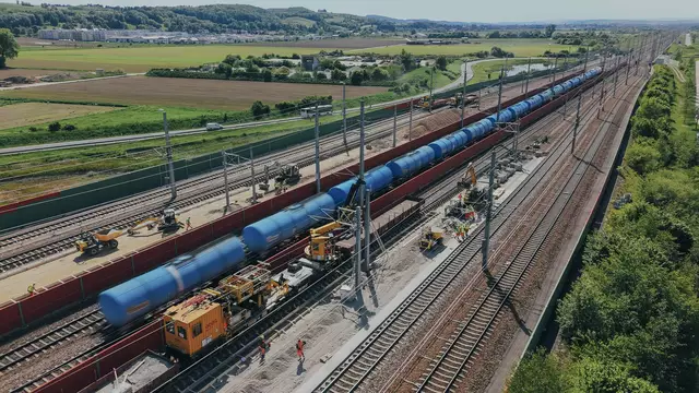 ÖBB-Bauarbeiten am Bahnhof Tullnerfeld | Foto: ÖBB/Mayer