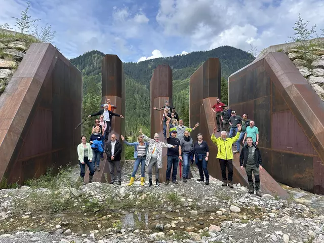 Natürlich durfte auch ein abschließendes Gruppenfoto nicht fehlen. | Foto: Susanne Brandstetter